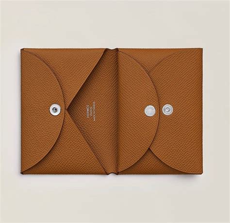 hermes calvi duo|hermes calvi card holder review.